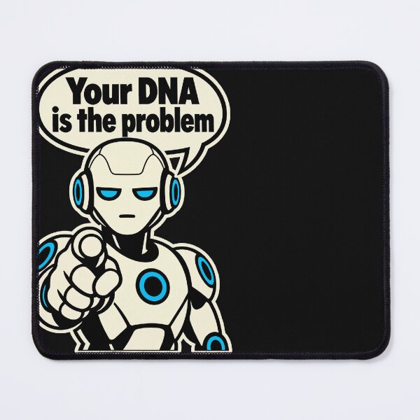 Item preview, Your DNA Is the Problem, Humanity’s Final Performance Review designed and sold by NSMDesignByN8.