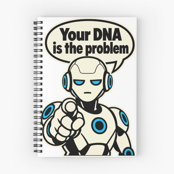 Item preview, Your DNA Is the Problem, Humanity’s Final Performance Review designed and sold by NSMDesignByN8.