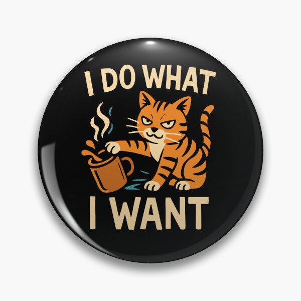 Artikelvorschau, Ich tue, was ich will: Kaffee liebende Katze entworfen und verkauft von ThreadQuirk.