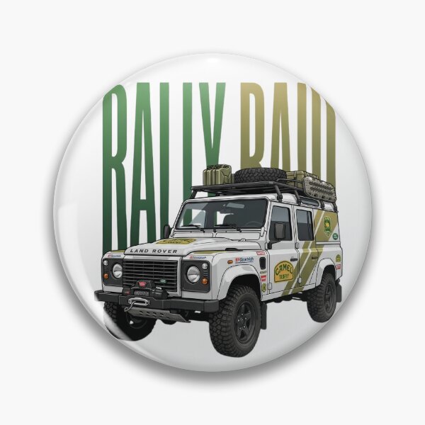 Item preview, Land Rover Defender Rally Raid 4x4 Camel Trophy Overland SUV Art designed and sold by Motorline44.