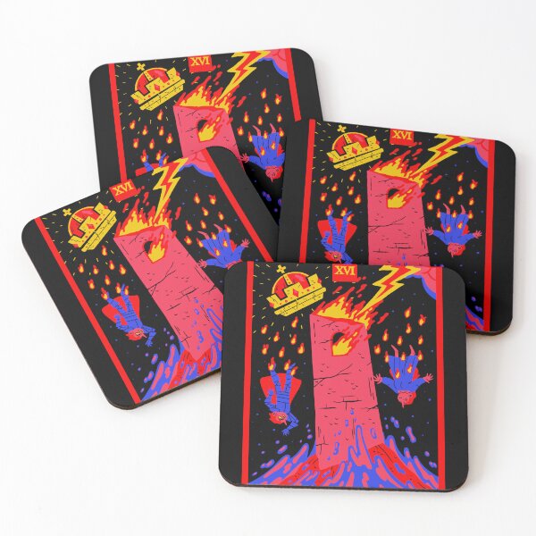Item preview, Spiritual Tower card  designed and sold by mags_tags.