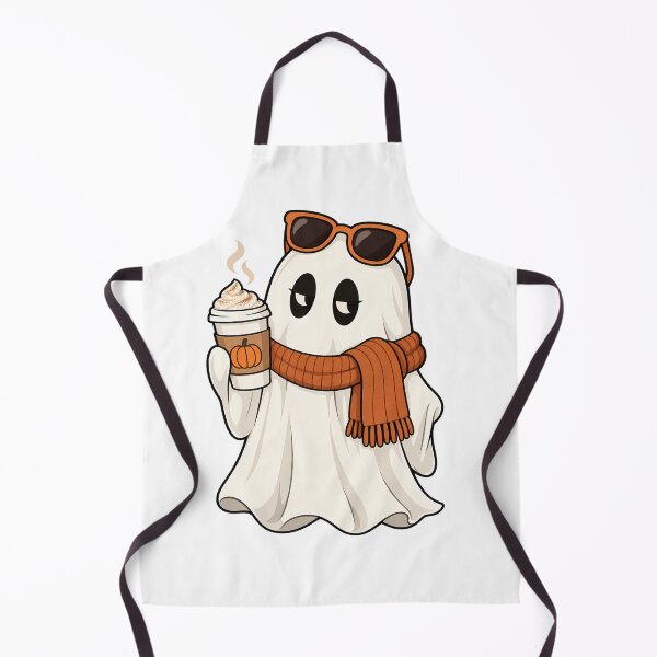 Item preview, Smug Ghost Sipping a Pumpkin Spice Latte designed and sold by bwanaboards.