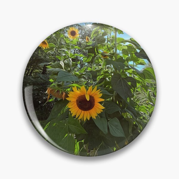 Item preview, Towering Sunflowers in the Garden designed and sold by The She Shed.
