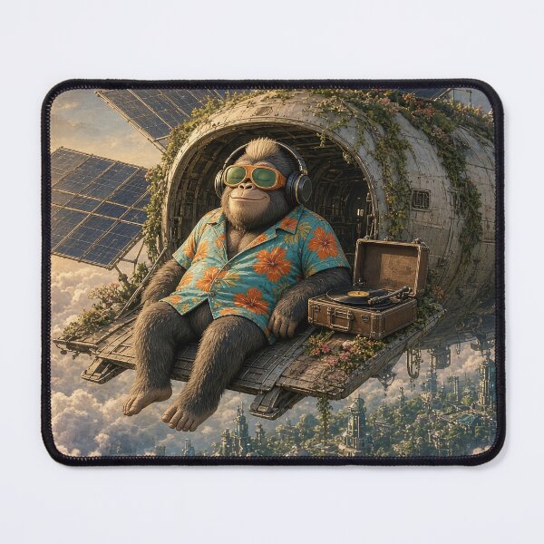 Item preview, Above the Clouds | DJ Seldon Solar Airship designed and sold by KGOart.