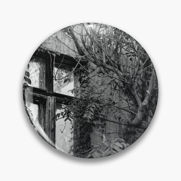 Item preview, Overgrown Window Black and White designed and sold by Rabee Khalil Photography.