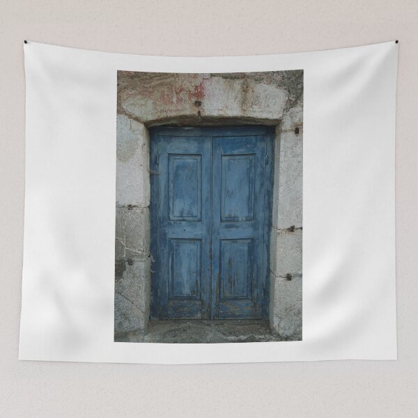 Item preview, Blue wooden old window designed and sold by Top-photo.