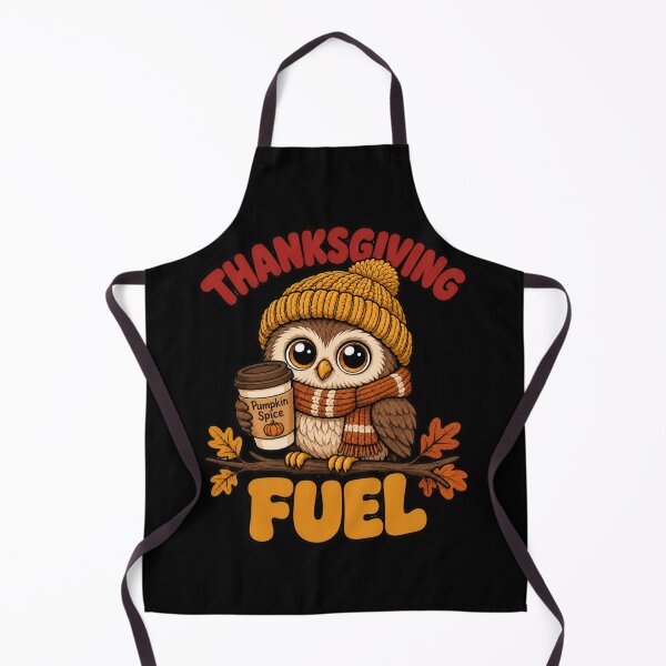 Item preview, Thanksgiving Fuel Coffee Owl T-Shirt | Cute Fall Pumpkin Spice Tee designed and sold by Design Vibras.