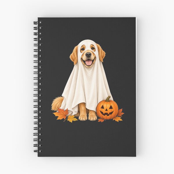 Item preview, Ghost Retriever — Spooky Dog Disguise designed and sold by Quirky Cotton Collective.