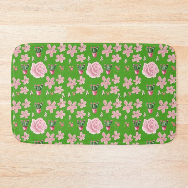 Item preview,  Cactus and pink flower print designed and sold by Azurart2.