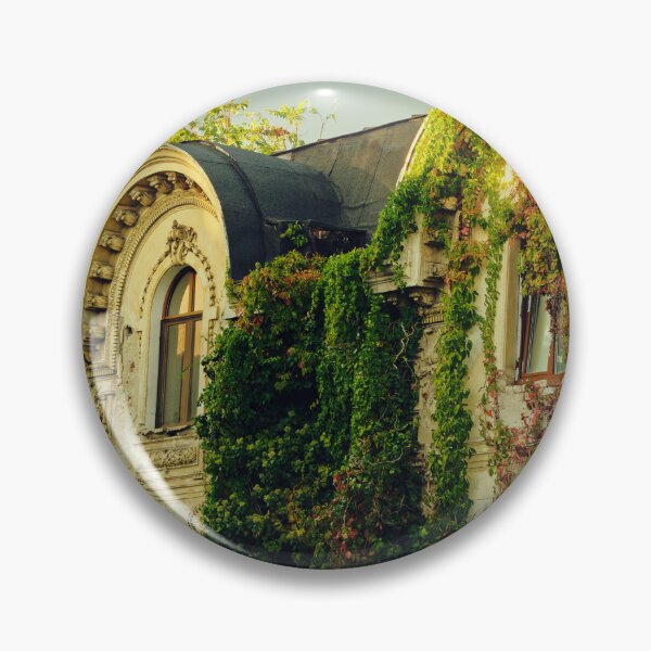 Item preview, Edificio abandonado cubierto de hiedra designed and sold by Rabee Khalil Photography.