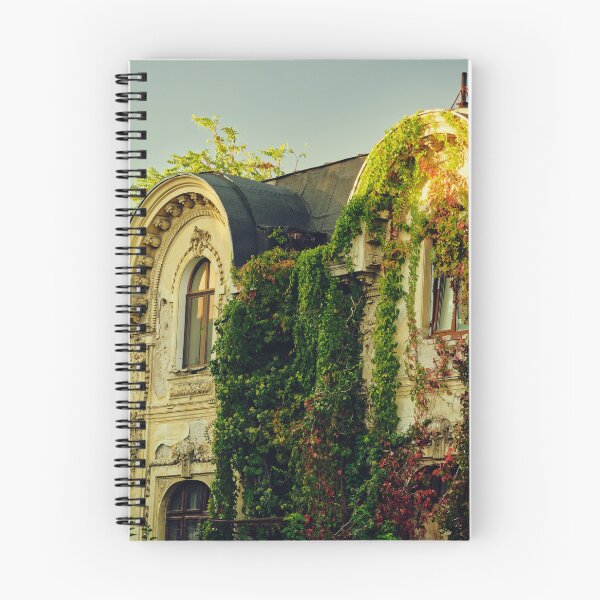 Item preview, Edificio abandonado cubierto de hiedra designed and sold by Rabee Khalil Photography.