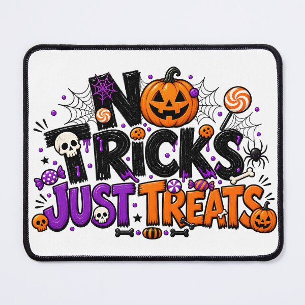 Item preview, No Tricks Just Treats Spooky Halloween designed and sold by zakvisuals.