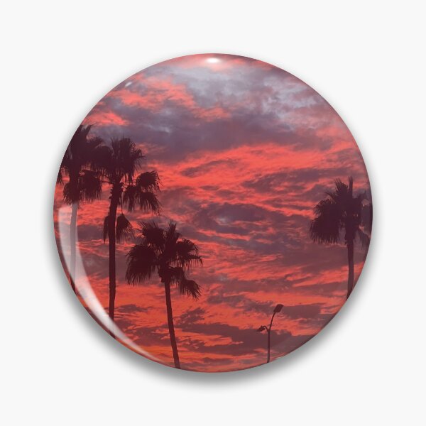 Item preview, Palm Trees with beautiful sunset, California designed and sold by LondonArtTravels.