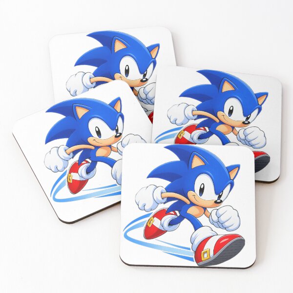 Item preview, The Hedgehog Fan Art Sticker – Classic 90s Speed Gaming designed and sold by Felixuss.