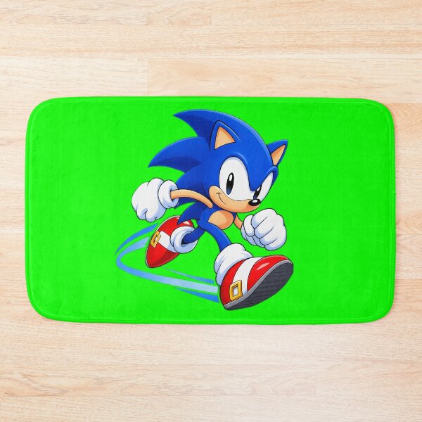 Item preview, The Hedgehog Fan Art Sticker – Classic 90s Speed Gaming designed and sold by Felixuss.