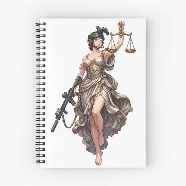 Item preview, Lady Of Justice designed and sold by RAWLIFEGRAPHIC.