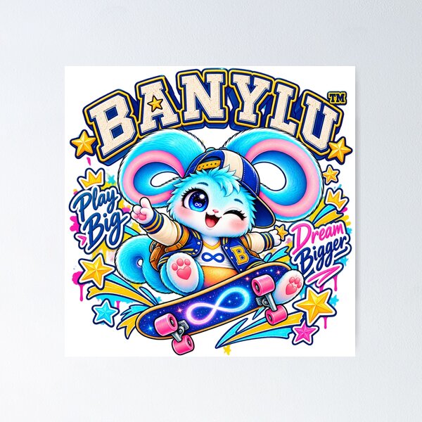 Item preview, BANYLU™ Retro Varsity – Play Big • Dream Bigger designed and sold by BANYLU.
