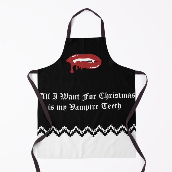 Item preview, All I Want For Christmas is my Vampire Teeth designed and sold by danraji.