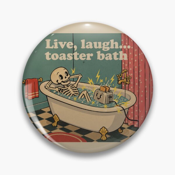 Item preview, Live Laugh Toaster Bath - Vintage designed and sold by letitrip.