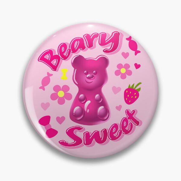 Item preview, Beary Sweet. Pink Gummy Bear & Candy designed and sold by AnnaDesertArt.