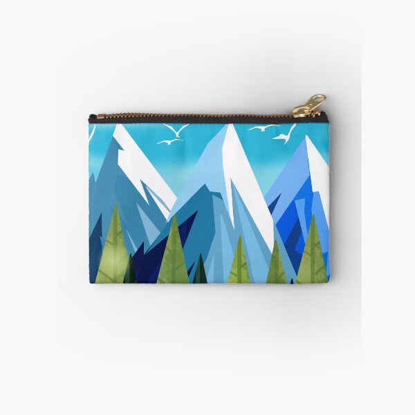 Item preview, Majestic Mountain Landscape with Pine Trees designed and sold by Andrew  Hitchen.