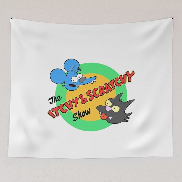 Artikelvorschau, Die Itchy & Scratchy Show entworfen und verkauft von Sallypop.