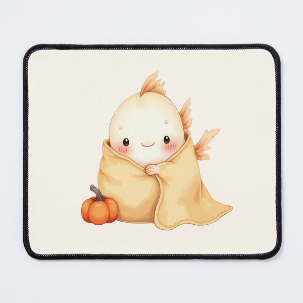 Item preview, Fish in Cozy Blanket with Little Pumpkin designed and sold by DariaCraft.