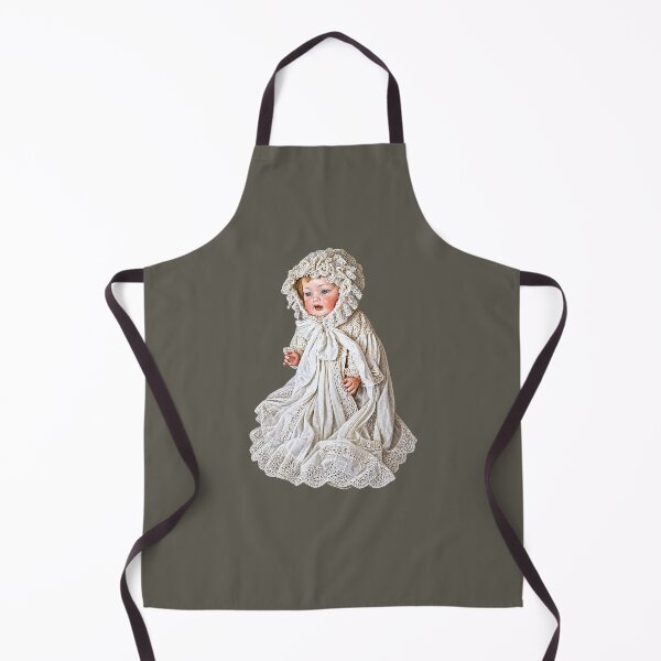 Item preview, Bisque Doll in Christening Gown designed and sold by Susan Savad.