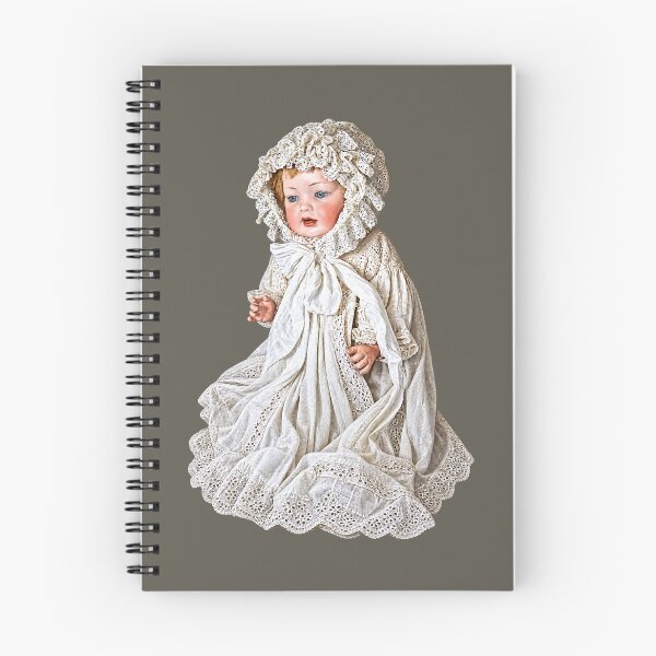 Item preview, Bisque Doll in Christening Gown designed and sold by Susan Savad.