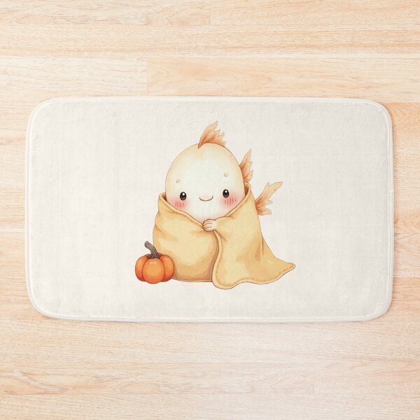 Item preview, Fish in Cozy Blanket with Little Pumpkin designed and sold by DariaCraft.