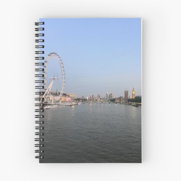 Item preview, London and the Thames at dusk designed and sold by LondonArtTravels.