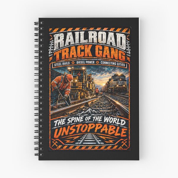 Item preview, Railroad Track Gang Steel Rails Diesel Shirt    designed and sold by StudioBilly3000.