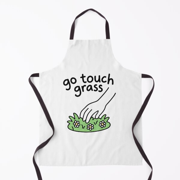 Item preview, Go Touch Grass Meme Hand and Daisy Doodle designed and sold by bwanaboards.