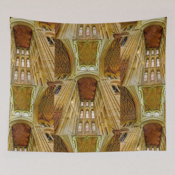 Item preview, Looking up in the Majestic Peterborough Cathedral designed and sold by Brian Shaw.