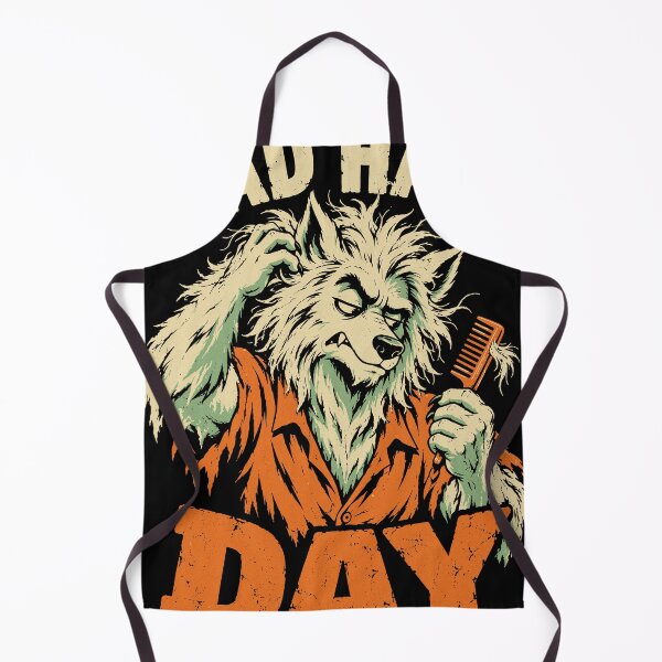 Item preview, Bad Hair Day – Funny Werewolf Vintage Halloween designed and sold by TheAsura.