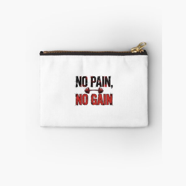 Item preview, No Pain No Gain Gym Motivation Typography Design designed and sold by FYANSU.