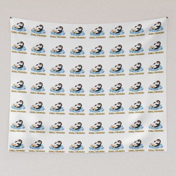 Item preview, Chill Penguin Cute Sticker designed and sold by Orillia.