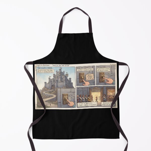 Item preview, Right to petition – knocking on the castle of power designed and sold by Mianku | Für das Leben.