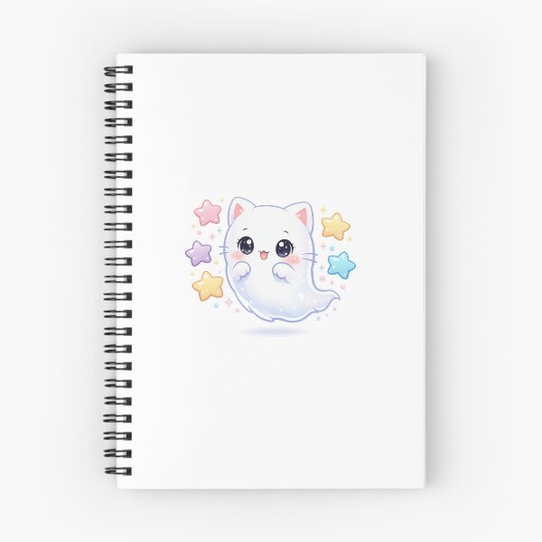 Item preview, Kawaii Pastel Ghost Kitty designed and sold by Sommium .