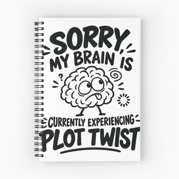 Item preview, Funny Brain Glitch Plot Twist Sarcasm Humor Everyday Chaos designed and sold by Jokerstyle.