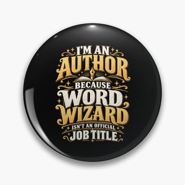 Item preview, Author Writer Humor Word Wizard Creative Writing designed and sold by Maljonic.