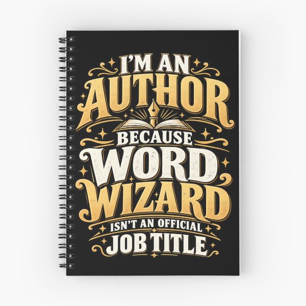 Item preview, Author Writer Humor Word Wizard Creative Writing designed and sold by Maljonic.