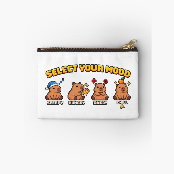 Item preview, Capybara: Select Your Mood - Pixel Art Gamer designed and sold by CircinusStore.
