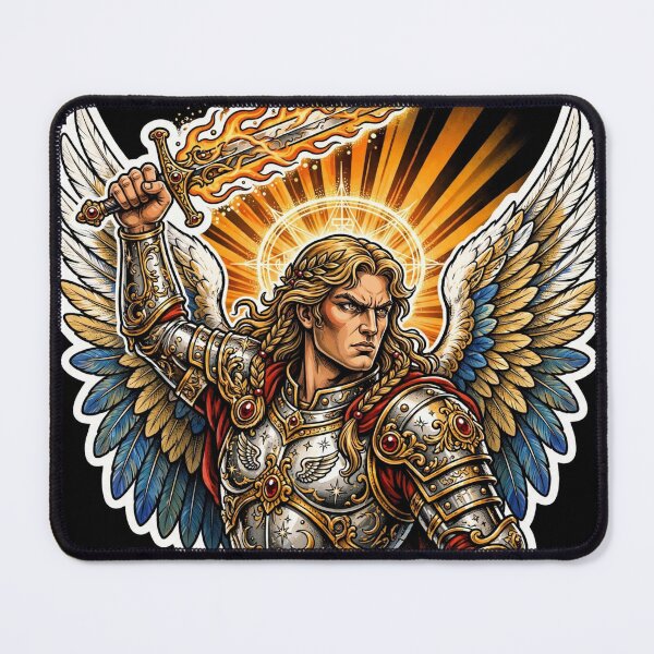 Item preview, Archangel Warrior Flaming Sword Art designed and sold by Gangster-Design.