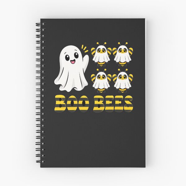 Item preview, Boo Bees — Ghost Bee Halloween Pun designed and sold by Quirky Cotton Collective.