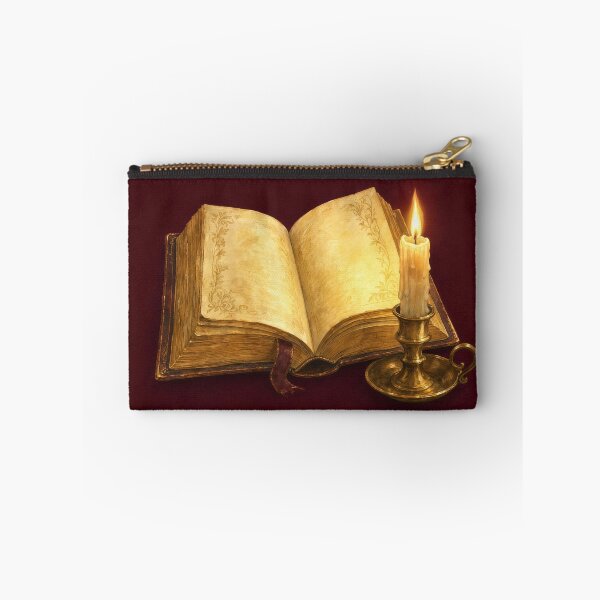 Item preview, Candlelit Chapter Cozy Book Lover Illustration | Bookish Wall Art designed and sold by FixationStudio.
