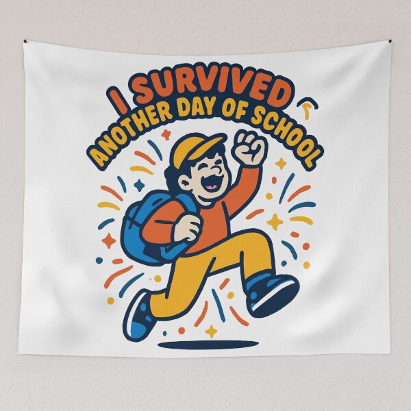 Item preview, School Survival Celebration designed and sold by ThreadQuirk.