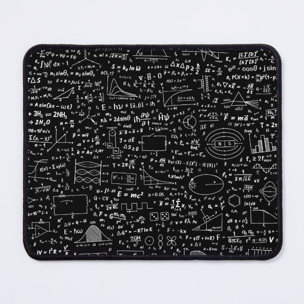 Item preview, STEM doodle collage - physics, chemistry, statistics and electrical-engineering designed and sold by MagicStrawberry.