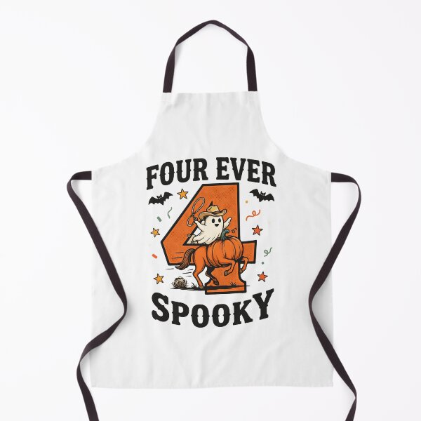 Item preview, Four Ever Spooky Funny Ghost Halloween 4th Birthday designed and sold by Redgiant87x.