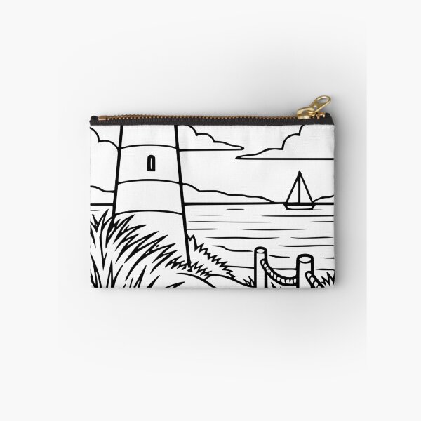 Item preview, North Sea lighthouse coastal scene – North Sea designed and sold by Pommes im Bett.
